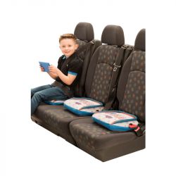 BubbleBum - Réhausseur auto gonflable de voyage ultacomptact - Noir