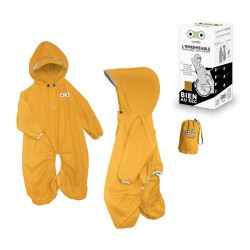 Poncho pour siège vélo enfant - RAINETTE - Jaune