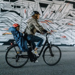 Poncho pour siège vélo enfant - RAINETTE - Jaune