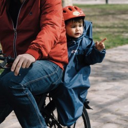 Poncho pour siège vélo enfant - RAINETTE - Jaune