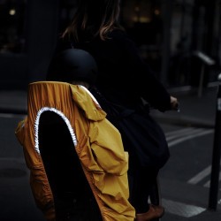 Poncho pour siège vélo enfant - RAINETTE - Jaune