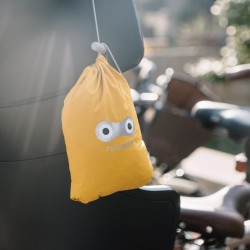 Poncho pour siège vélo enfant - RAINETTE - Jaune