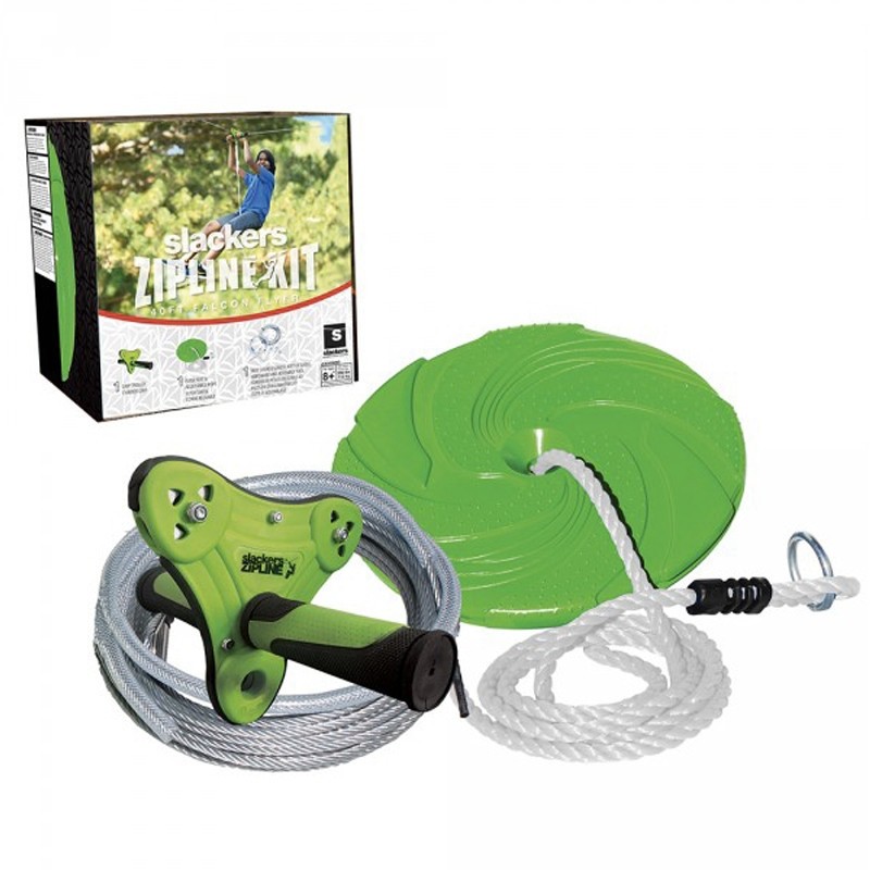 TTANTWFO Kits de tyrolienne pour enfants dans le jardin de 15,2 m