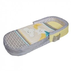 Matelas bébé gonflable de voyage - ReadyBed - Etoiles et Nuages