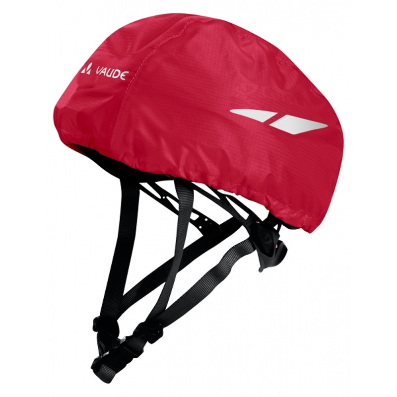 Couvre-casque Vélo enfant -  Kids Helmet Raincover - Indian Red - VAUDE