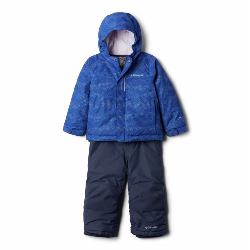 Ensemble neige enfant Columbia Buga - Lapis Blue Dot -