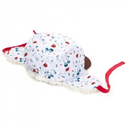 Casquette hiver enfant Hello Hossy Snow Moumoute face arrière