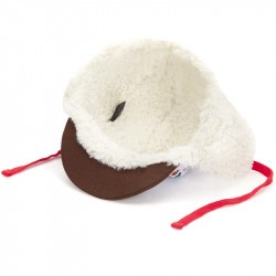 Casquette hiver enfant Hello Hossy Snow Moumoute intérieur