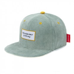 Casquette hiver enfant en velours Hello Hossy Sweet Baby Blue