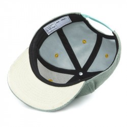 Casquette hiver enfant en velours Hello Hossy Sweet Baby Blue dessous