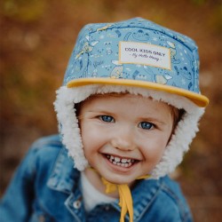 Casquette hiver enfant Hello Hossy Fox Moumoute ambiance fille