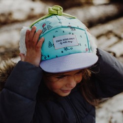 Casquette hiver enfant Hello Hossy Cottage Moumoute photo fille