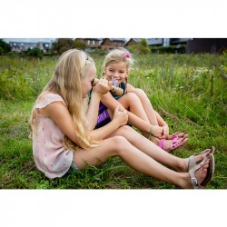 Kaléidoscope enfant Huckleberry avec deux petites filles