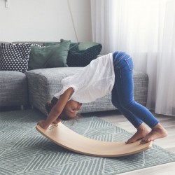 Planche d'équilibre bébé en bois Wobbel Starter