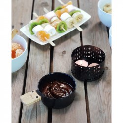 Poêlons pour transformer lumi raclette en lumi choco Cookut