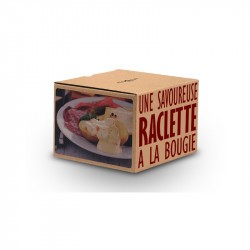 Raclette à la bougie Cookut Set 2 personnes Terracotta