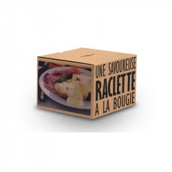 Raclette à la bougie Cookut Noir Set 2 personnes