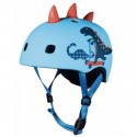 Casque bol enfant  Micro - 4-12ans  (52 - 56 cm ) - Dino 3D