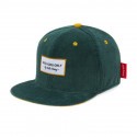 Casquette hiver enfant en velours - Hello Hossy - Sweet Emerald