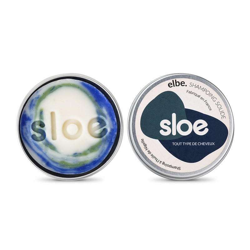 Shampoing solide biodégradable - Sloe