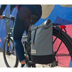 Mini-Squamish : sac à dos Roll top et sacoche vélo - MeroMero