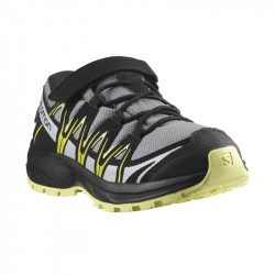 XA PRO 3D Kid CSWP - Chaussure Salomon enfant Imperméable - 26 au 30 - Monument Black Char