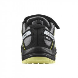 XA PRO 3D Kid CSWP - Chaussure Salomon enfant Imperméable -  Monument Black Char