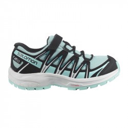 XA PRO 3D Kid CSWP - Chaussure Salomon enfant Imperméable Pastel Turquoise