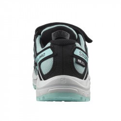 XA PRO 3D Kid CSWP - Chaussure Salomon enfant Imperméable Pastel Turquoise