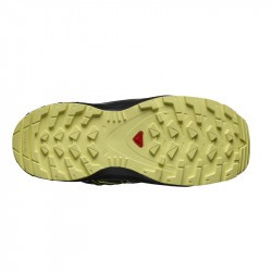 XA PRO 3D Junior CSWP - Chaussure Salomon enfant Imperméable - Gargoyle Black Char semelle