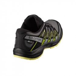 XA PRO 3D Junior CSWP - Chaussure Salomon enfant Imperméable - Gargoyle Black Char