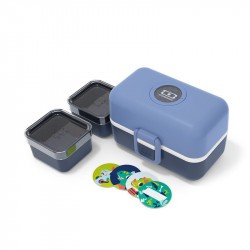 MB Tresor - Bento enfant par Monbento - Bleu Infinity