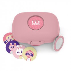 MB Gram - La boîte à goûter pour enfant par Monbento - Rose Blush