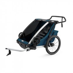 Thule Chariot Cross - Majolica Blue - deux places