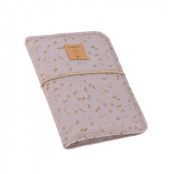 Pochette de change bébé - Lassig - Fleurs Lilas