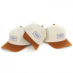 Casquette ecoresponsable famille - Hello Hossy - Mini beige