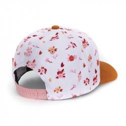 Casquette Hello Hossy enfant fleurs