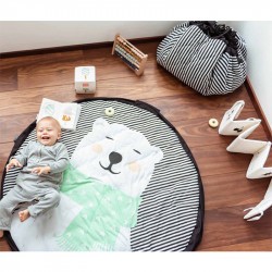 Play and go sac de rangement tapis d'éveil polar bear