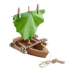 Loupe Coccinelle XXL Pour Enfants - En Bois, Diamètre 18 Cm, Grossissement 2x, Lanière De Cou, Idéale Pour Explorer La Nature Dès 2 Ans