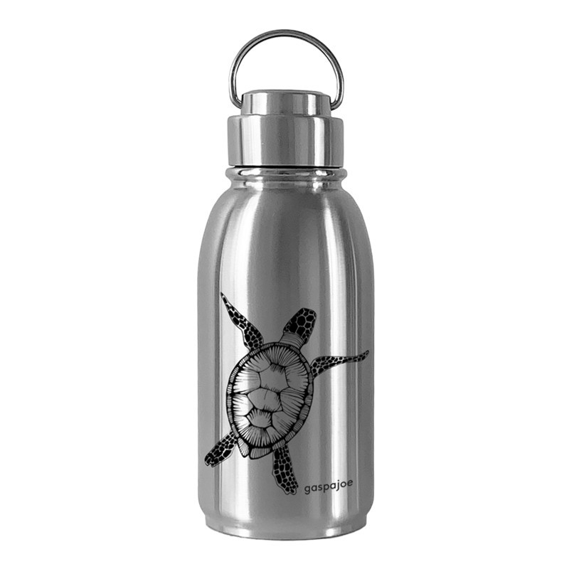 Gourde inox Gaspajoe Isotherme Friendly - Tortue