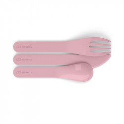 Couverts biodégradables par Monbento - MB Pocket Color - Rose Blush