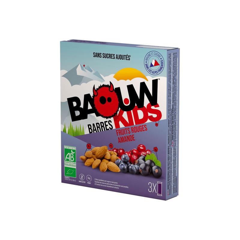 Baouw kids bio - Fruits rouges