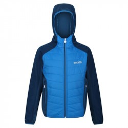 Veste matelassée deperlante - Kielder Hybrid - Regatta - bleu - garçon