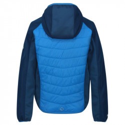 Veste matelassée deperlante garçon - Kielder Hybrid - Regatta - bleu