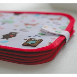 Cahier réutilisable enfant - Jaq Jaq Bird friends