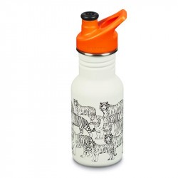 Gourde Kid Kanteen 350 ml en Inox - bouchon Sport - Tigers