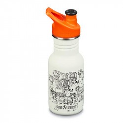 Kid Kanteen 350 ml en Inox - bouchon Sport - Tigers