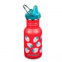 Kid Kanteen 350 ml en Inox - bouchon Sippy - Coral Strawberries