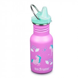 Kid Kanteen 350 ml en Inox - bouchon Sippy - unicorns