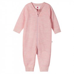Combinaison en merinos pour bébé Lauha - Reima - Blush Pink - 2022